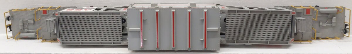 MTH 20-98291 O Gauge ABB Schnabel Flatcar w/ Transformer #204 EX/Box