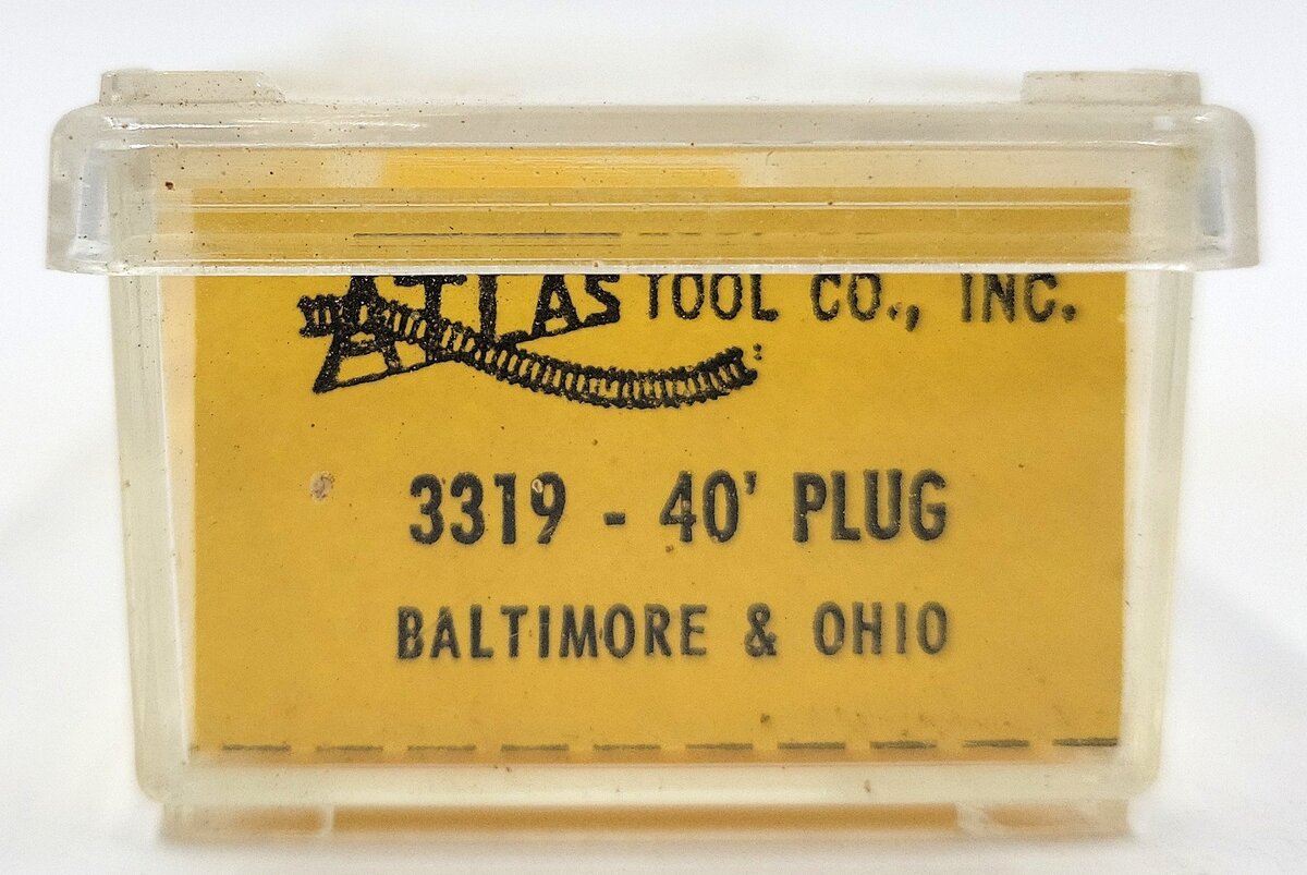 Atlas 3319 N Scale Baltimore & Ohio 40' Standard Boxcar #182396 EX/Box