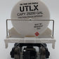 Menards 275-9218 O Gauge UTLX (White) Modern Tank Car #4230 EX