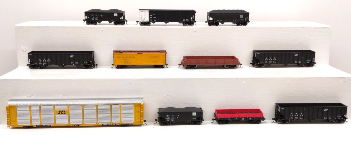Walthers & Other HO Scale Assorted Freight Cars [11] VG