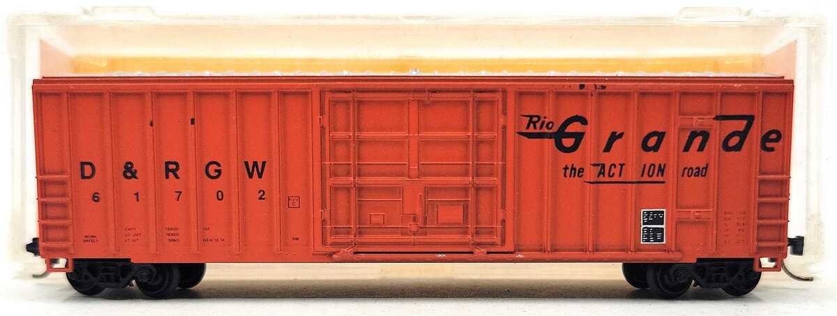 Roundhouse 8827 N Scale Rio Grande D&RGW Freight Car #61702 EX/Box