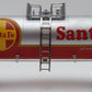 Menards 275-9216 O Santa Fe Warbonnet Tank Car #4245 EX
