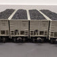Lionel 2043230 O CSX Rotary Gondola Car Set A (Set of 4) VG
