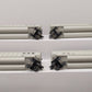 Lionel 2043230 O CSX Rotary Gondola Car Set A (Set of 4) VG