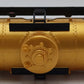 Menards 279-4322 O Gauge Australian Gold Single Dome Tank Car #3309 EX