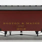 HO Scale BRASS Custom Boston & Maine 53' Milk Car- F/P EX