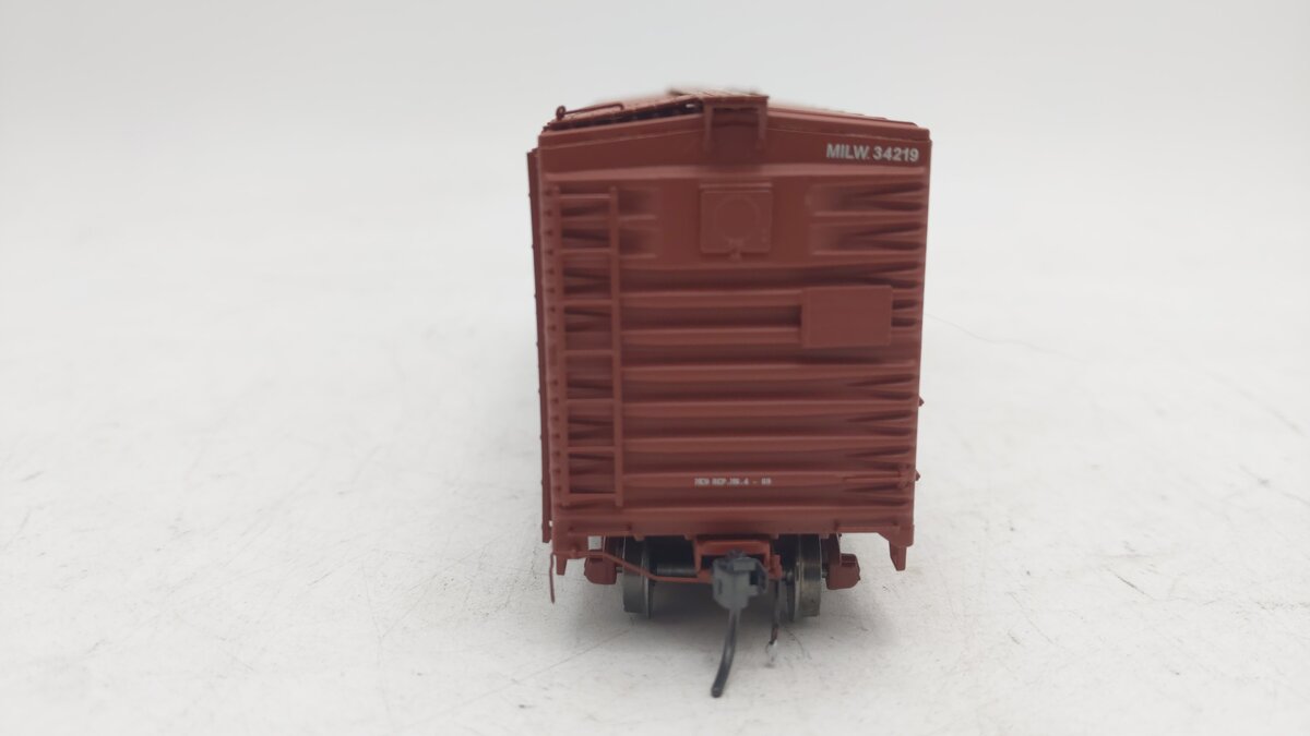 ExactRail EPS-90003-7 HO Scale Milwaukee Road Ribside Box Car #34219 EX/Box