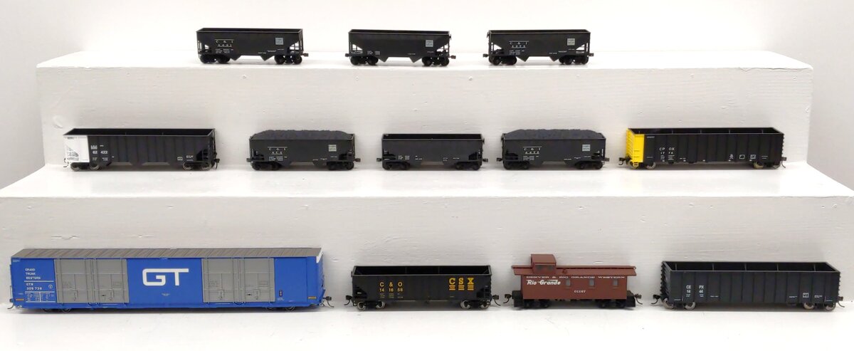 Walthers & Other HO Scale Assorted Freight Cars [11] VG