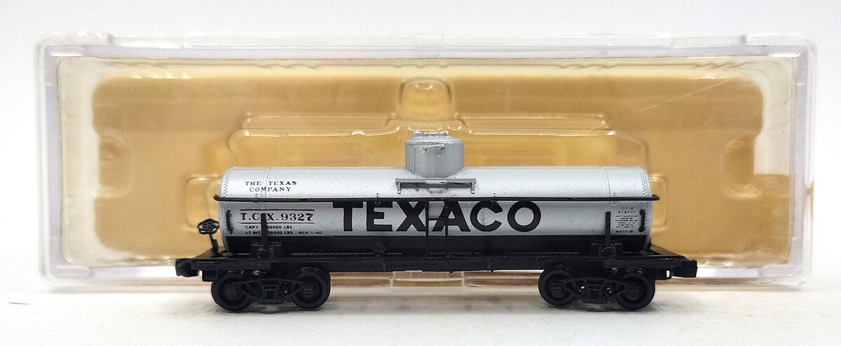 Tex-N-Rails 9327 N Scale Texaco 8,000 Gallon Tank Car #9327 LN/Box
