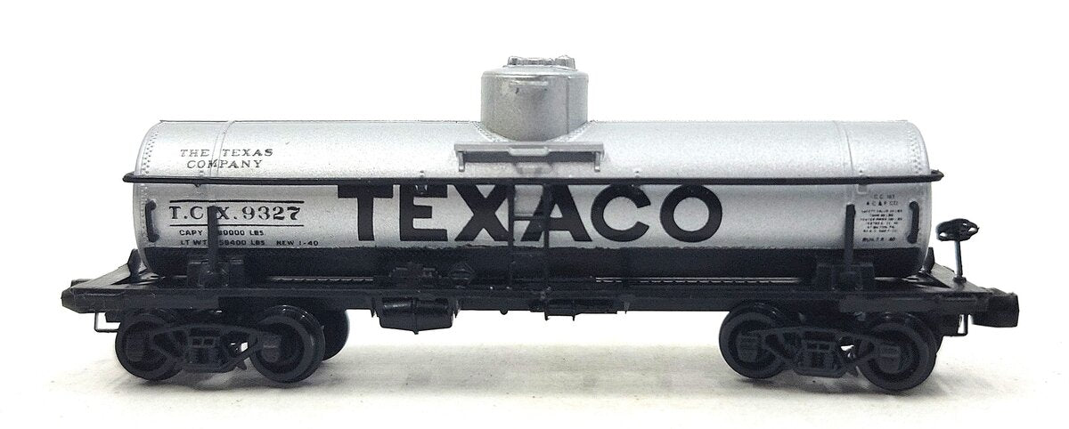 Tex-N-Rails 9327 N Scale Texaco 8,000 Gallon Tank Car #9327 LN/Box