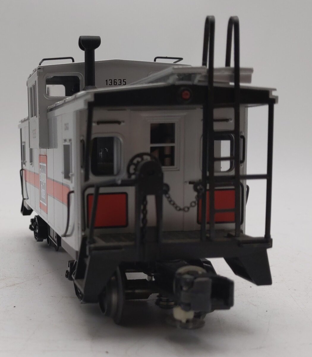 MTH 20-91023 O Gauge Burlington Extended Vision Caboose #13635 EX