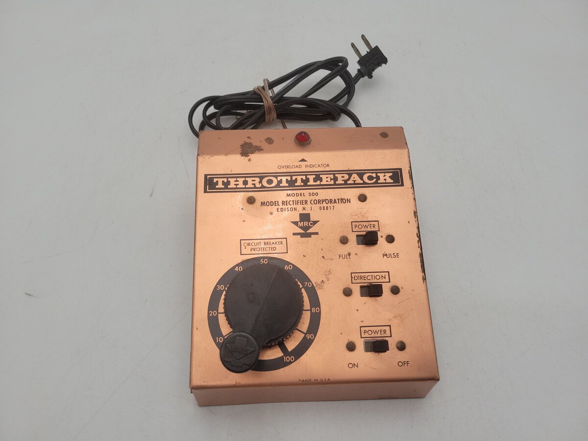 MRC 500 HO Scale Throttlepack Train Control VG