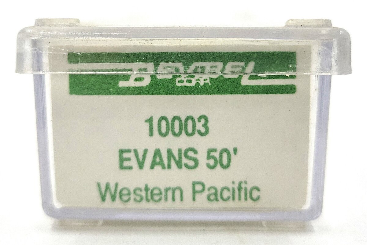 BevBel 10003 N Scale Western Pacific Evans 50' Box Car LN/Box