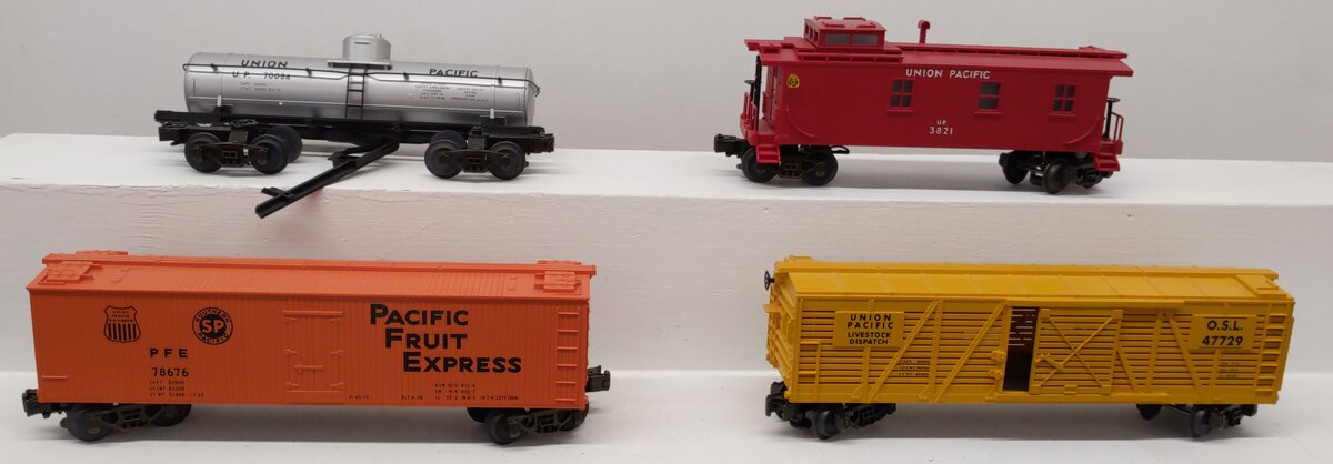 MTH 020 O Gauge Union Pacific Freight Car Set/Box