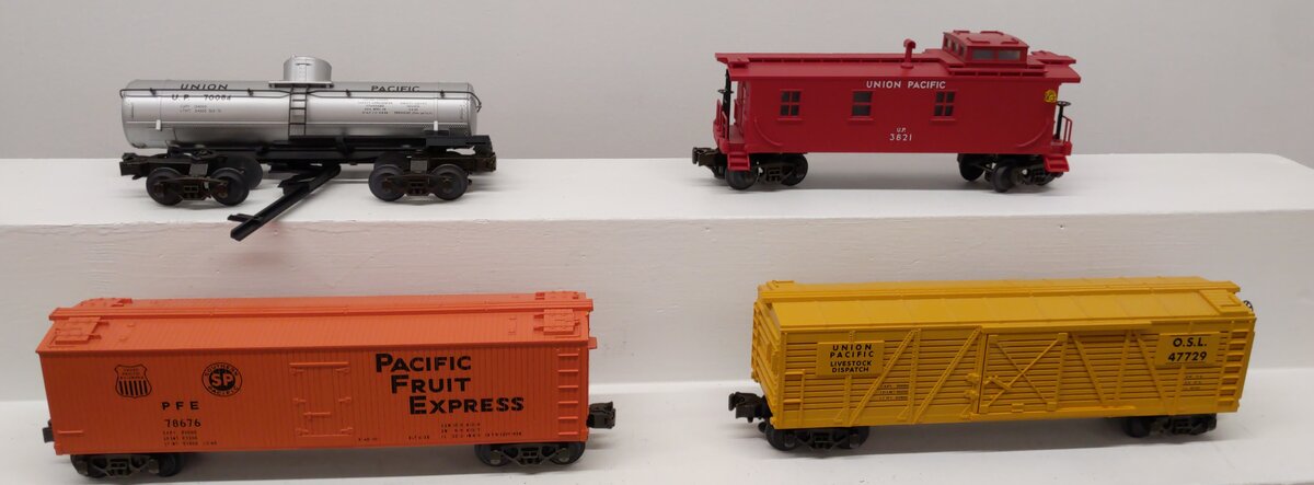 MTH 020 O Gauge Union Pacific Freight Car Set/Box