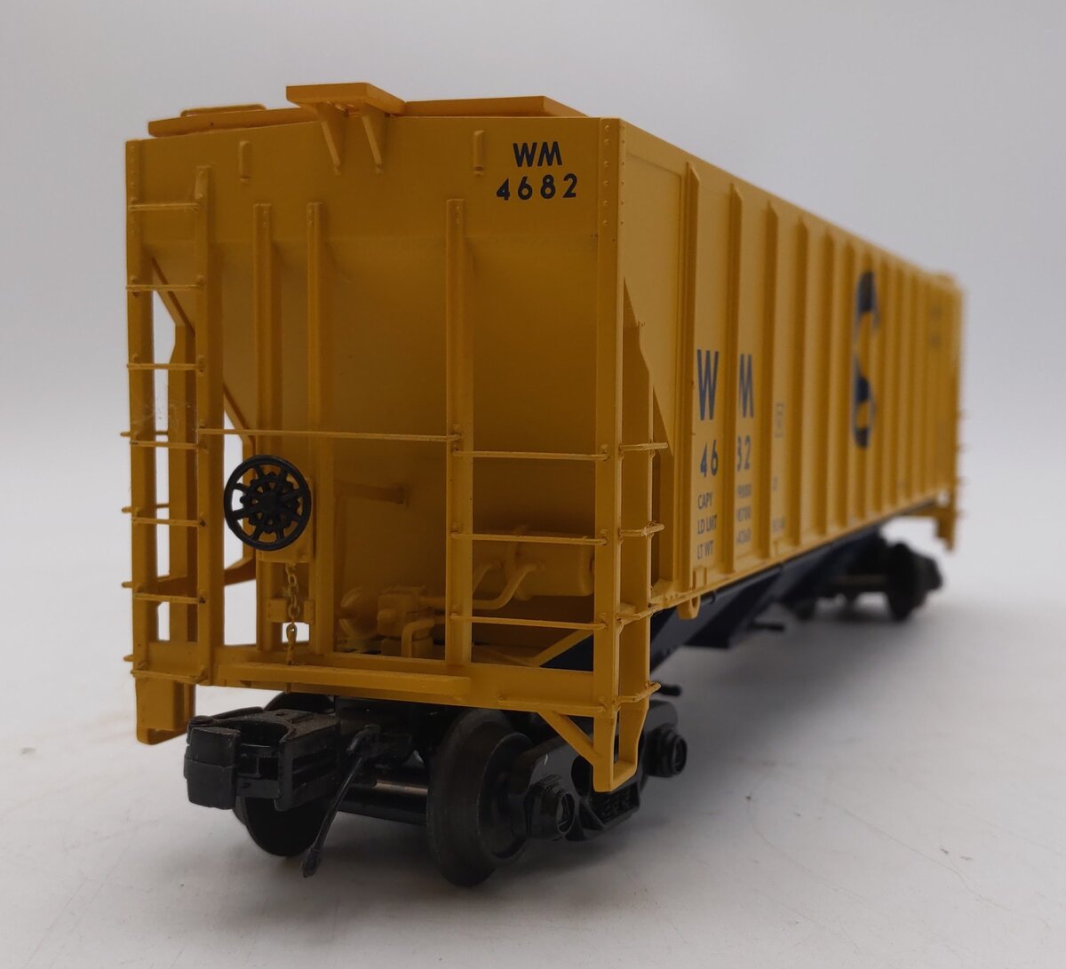 MTH 20-97384 O Chessie PS-2CD High-Side Hopper Car #4682 EX