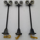 Lionel 6-12927 O Dual Illuminated #65 Yard Lights (Set of 3) EX