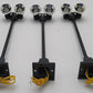 Lionel 6-12927 O Dual Illuminated #65 Yard Lights (Set of 3) EX