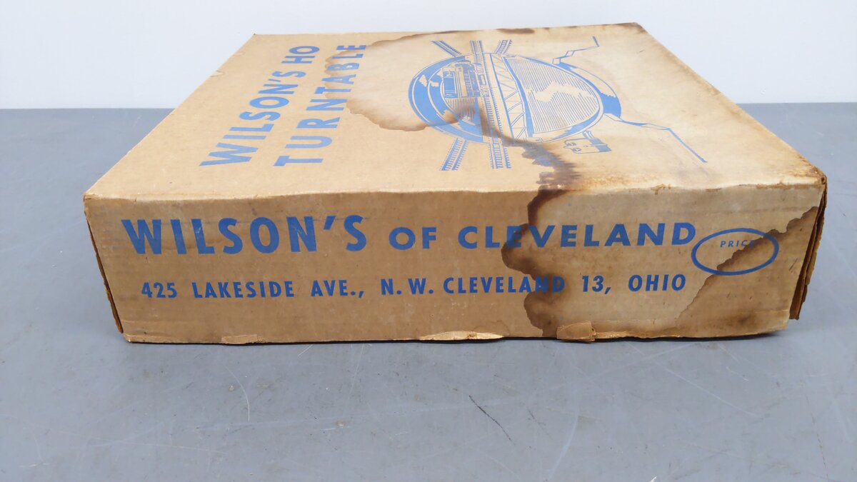 Wilson's HO Scale Turntable VG/Box