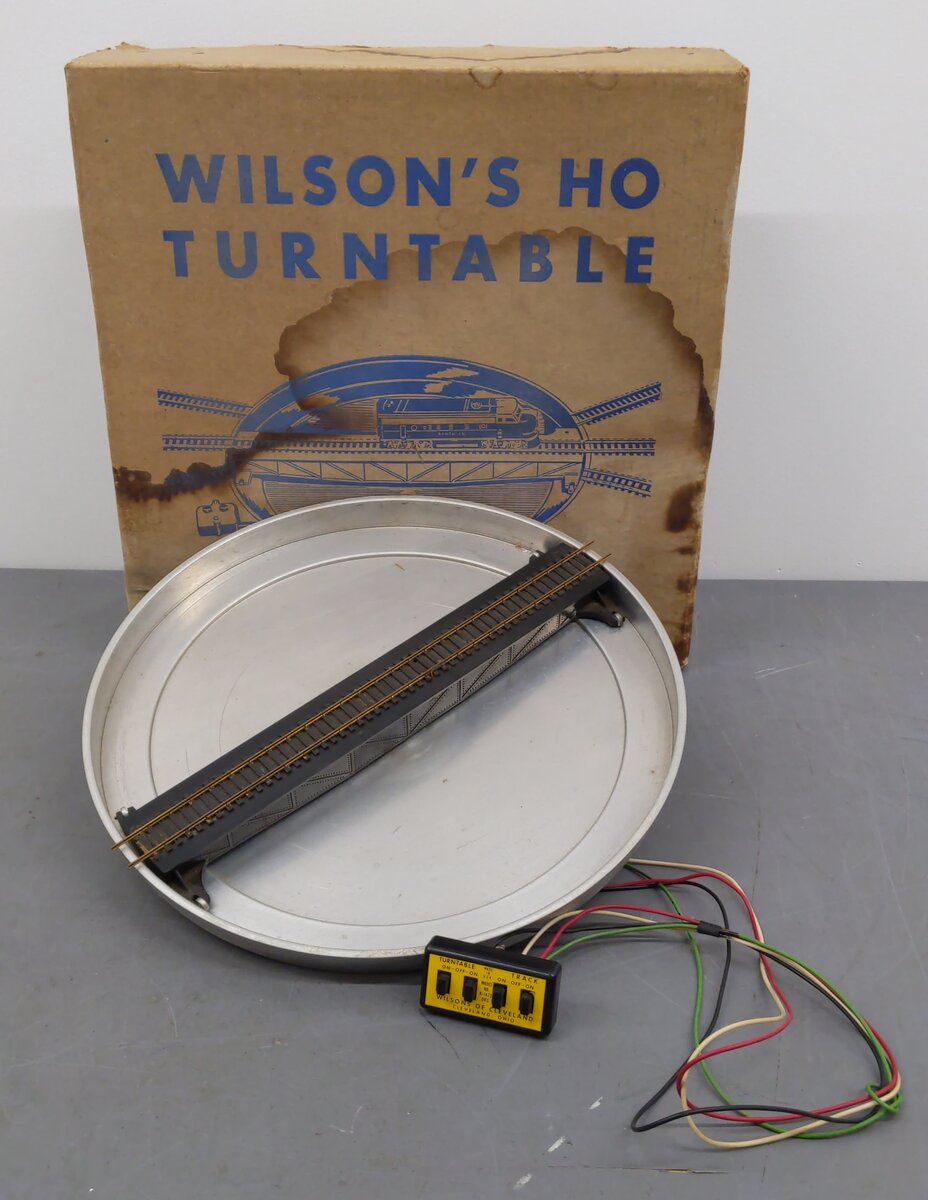 Wilson's HO Scale Turntable VG/Box
