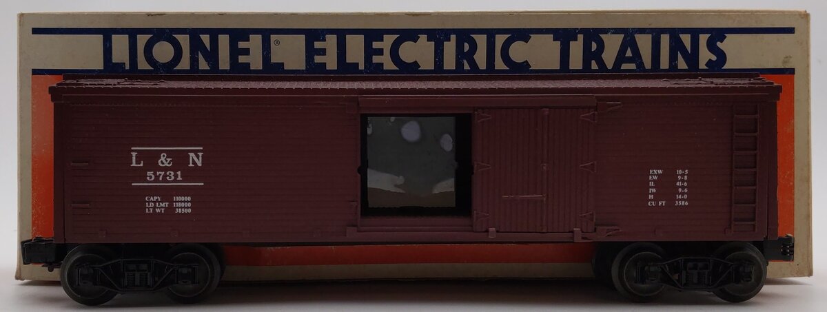 Lionel 6-5731 O Gauge Louisville & Nashville Woodside Reefer #5731 EX/Box
