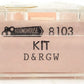 Roundhouse 8103 N Denver & Rio Grande Western Thrall Coal Gondola #56990 LN/Box
