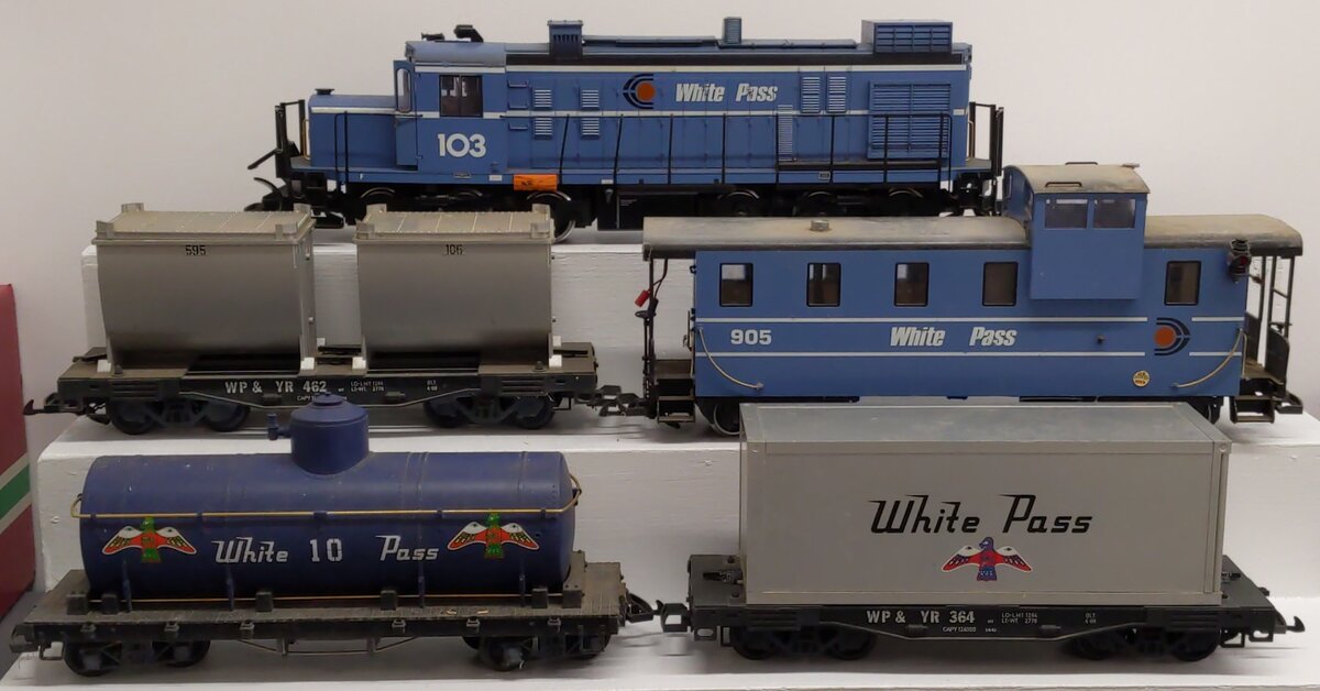 LGB 72855 G Gauge Yukon Express Super Set EX/Box