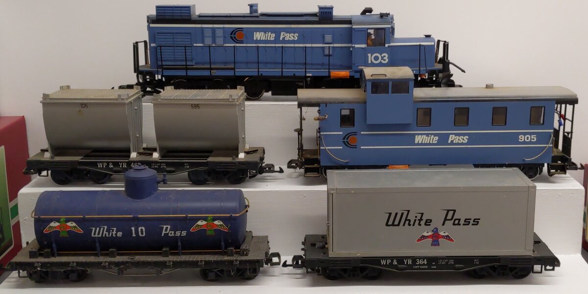LGB 72855 G Gauge Yukon Express Super Set EX/Box