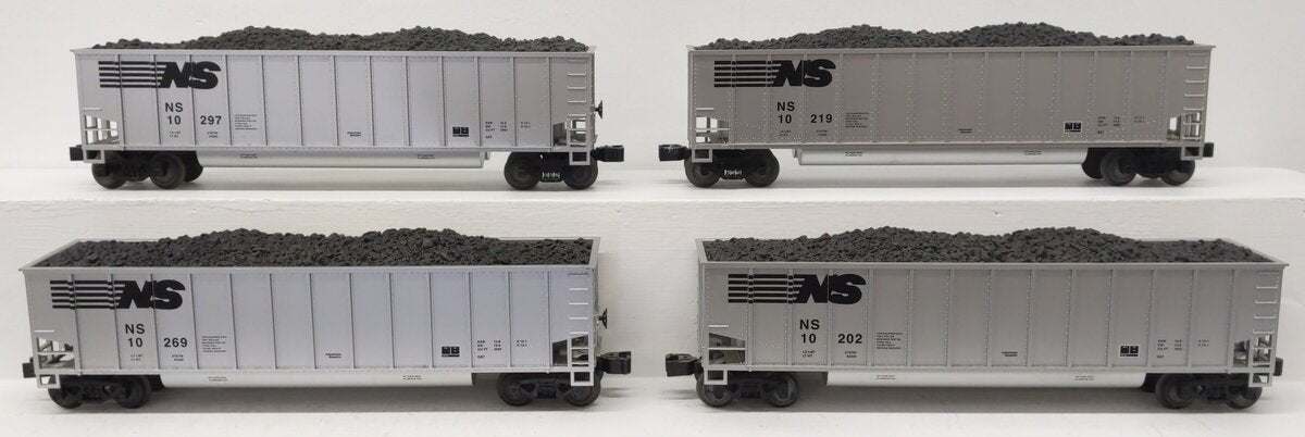 Lionel 6-84015 O Gauge Norfolk Southern Rotary Gondola Set (Set of 4) EX