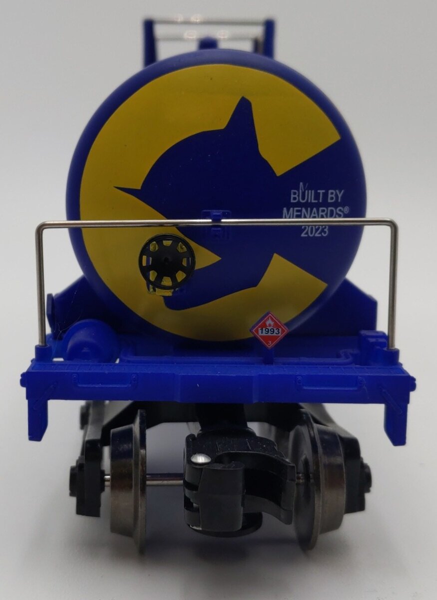 Menards 275-9103 O Gauge Chesapeake & Ohio Tank Car #3524 EX