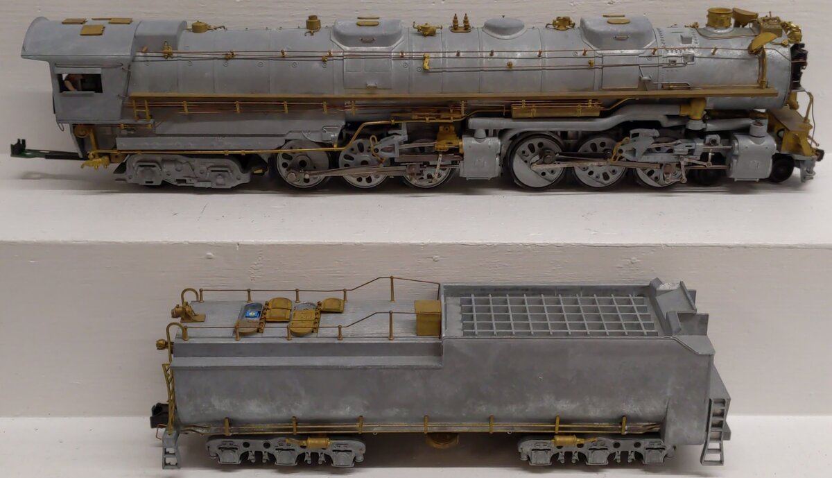 MTH 20-3273-1 O Gauge 4-6-6-4 Z-6 Challenger Steam Locomotive Prototype w/PS2.0 VG