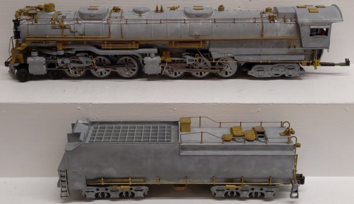 MTH 20-3273-1 O Gauge 4-6-6-4 Z-6 Challenger Steam Locomotive Prototype w/PS2.0 VG