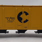 MTH 20-97102 O Gauge Baltimore & Ohio Chessie PS2 Covered Hopper #603921 EX