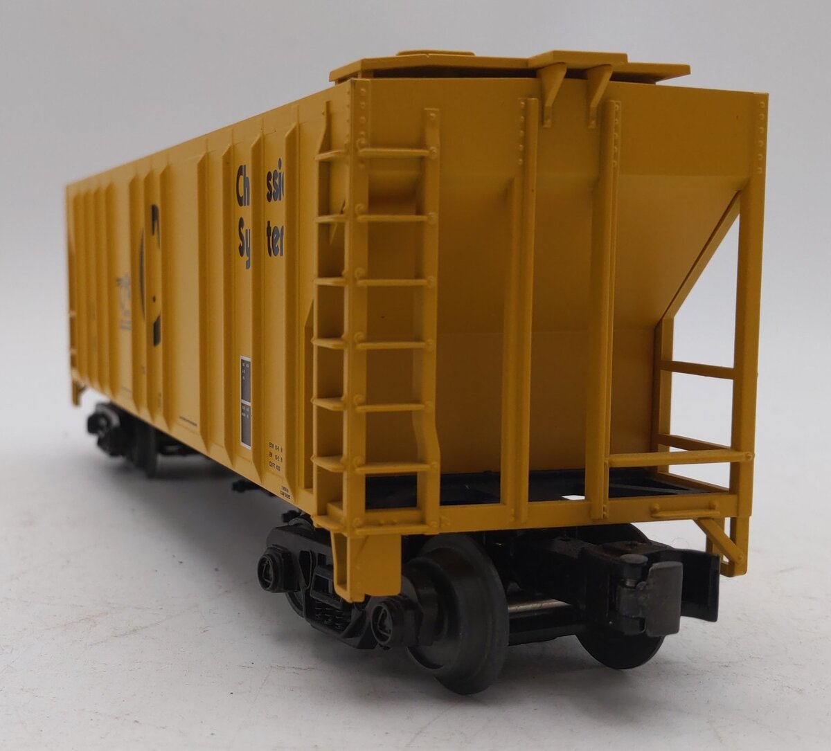 MTH 20-97102 O Gauge Baltimore & Ohio Chessie PS2 Covered Hopper #603921 EX