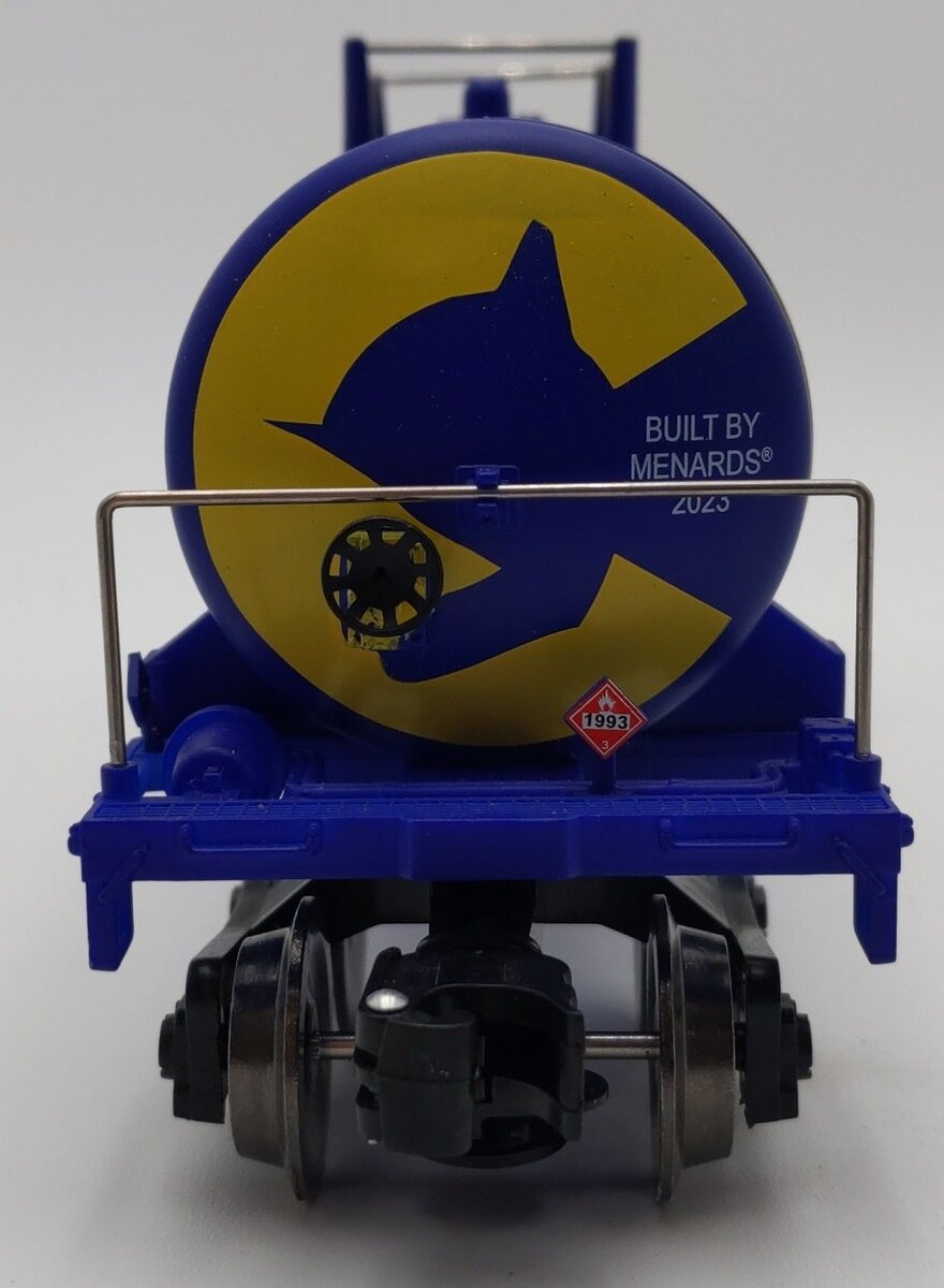 Menards 275-9103 O Gauge Chesapeake & Ohio Tank Car #3685 EX