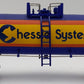 Menards 275-9103 O Gauge Chesapeake & Ohio Tank Car #3510 EX