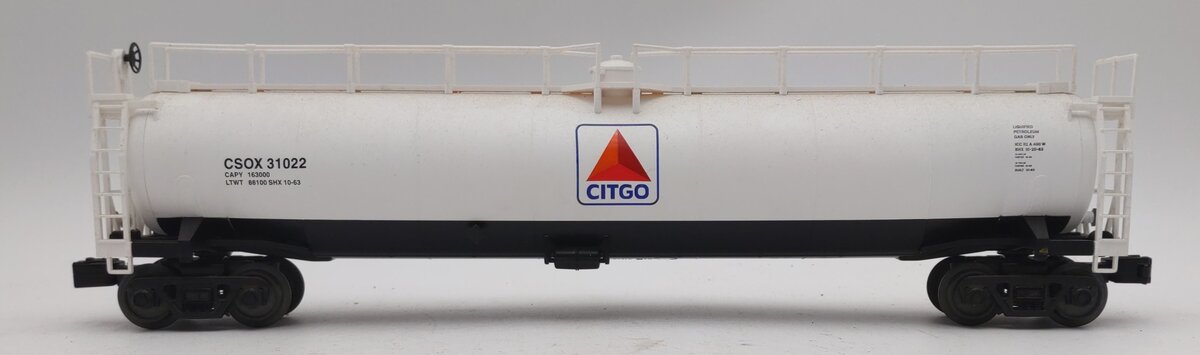 MTH 30-73430 O Citgo 33,000g Tank Car #31022 EX