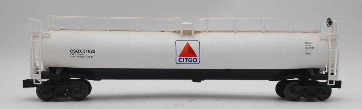 MTH 30-73430 O Citgo 33,000g Tank Car #31022 EX