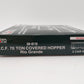 Kato 38-0110 HO Scale Rio Grande ACF 70 Ton Covered Hopper Car Kit (Set of 3) EX/Box