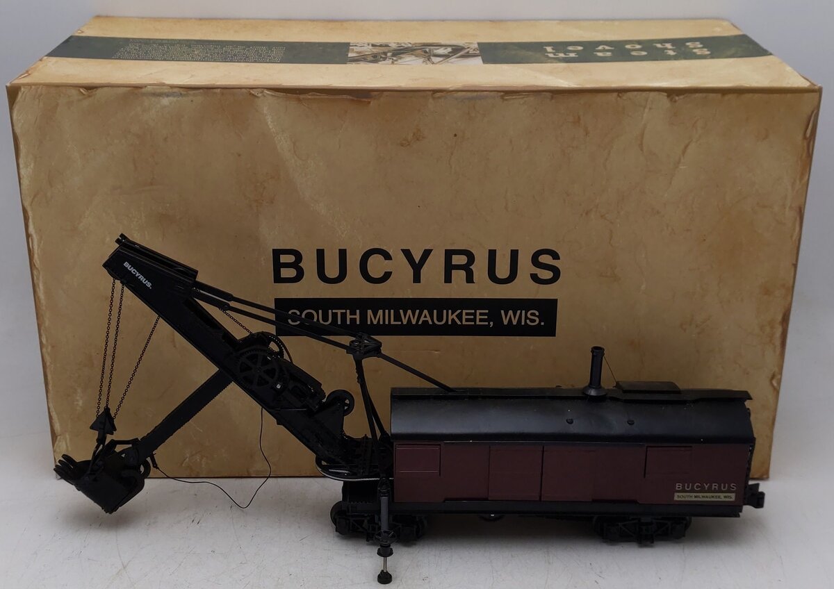 Bucyrus TWH021 O Gauge Limited Edition Steam Shovel EX/Box