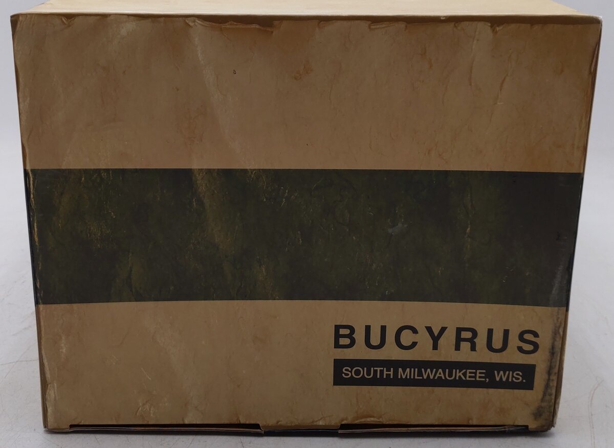 Bucyrus TWH021 O Gauge Limited Edition Steam Shovel EX/Box