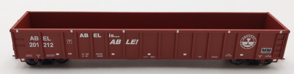 ExactRail EE-1106-2 HO Scale Amherst Belt Lines Thrall Gondola #201212 LN/Box