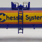 Menards 275-9103 O Gauge Chesapeake & Ohio Tank Car #3604 LN