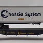 MTH 30-76463 O Chessie Flat Car w/ Trailer #9352 EX