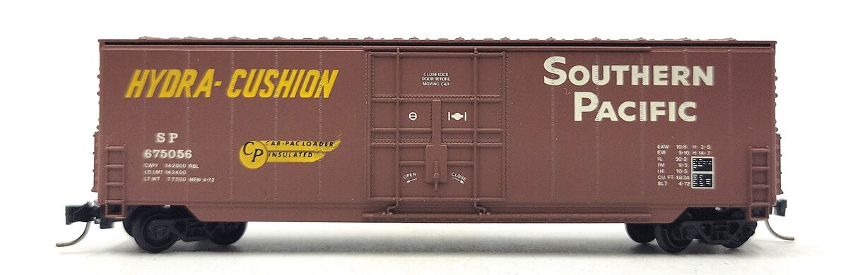 Roundhouse 8205 N Scale Southern Pacific 50' Hi-Cube Boxcar #675056 LN/Box