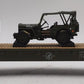 MTH 20-95425 O U.S. Army Flatcar w/(3) Military Transport Vehicles #609465 EX