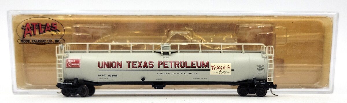 Atlas 37081 N Allied Chemical Union Texas Petroleum Tank Car #933016 EX/Box