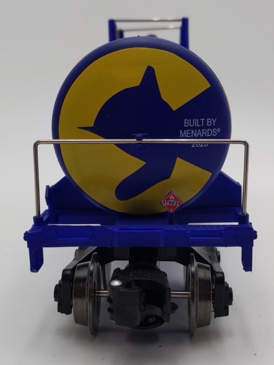 Menards 275-9103 O Gauge Chesapeake & Ohio Tank Car #3407 EX