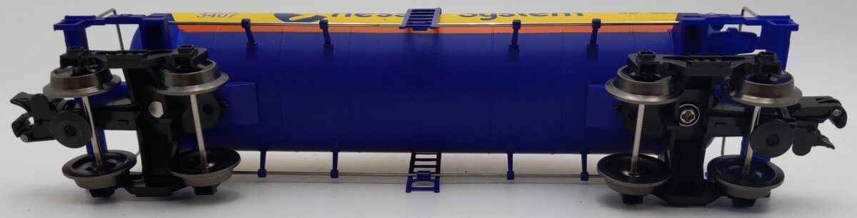 Menards 275-9103 O Gauge Chesapeake & Ohio Tank Car #3407 EX