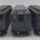 WP Car Corp. HO Brass & Plastic IRT Low V Subway Cars [3] VG/Box